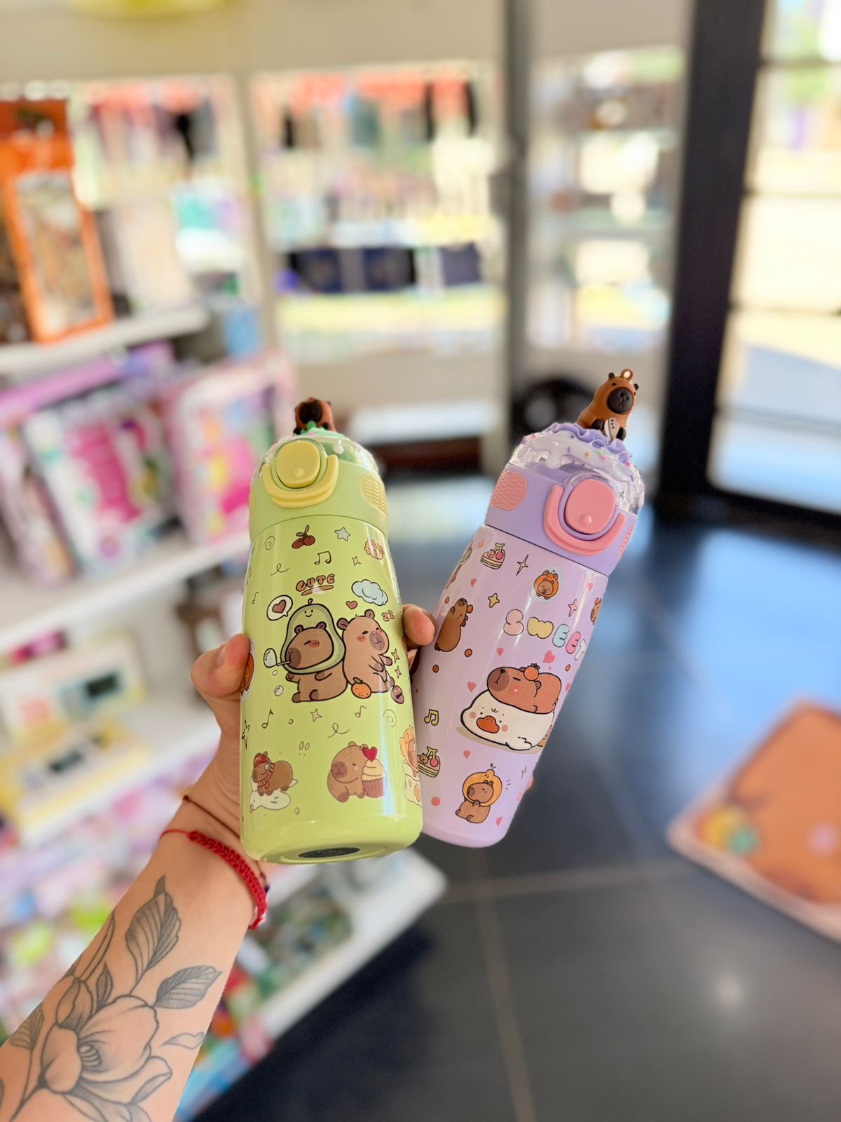 Botella Térmica con Muñeco