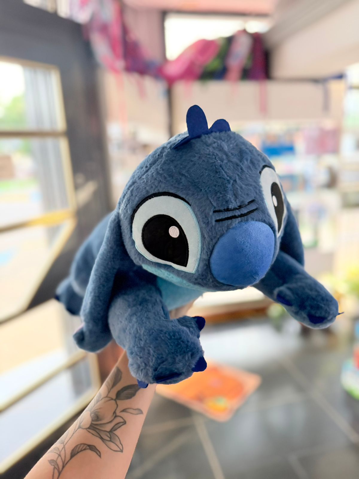 Peluche Stitch con Manta