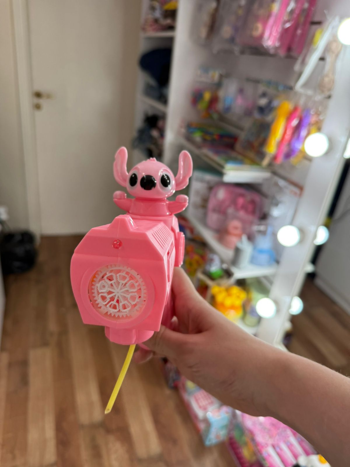 pistola burbujero personaje