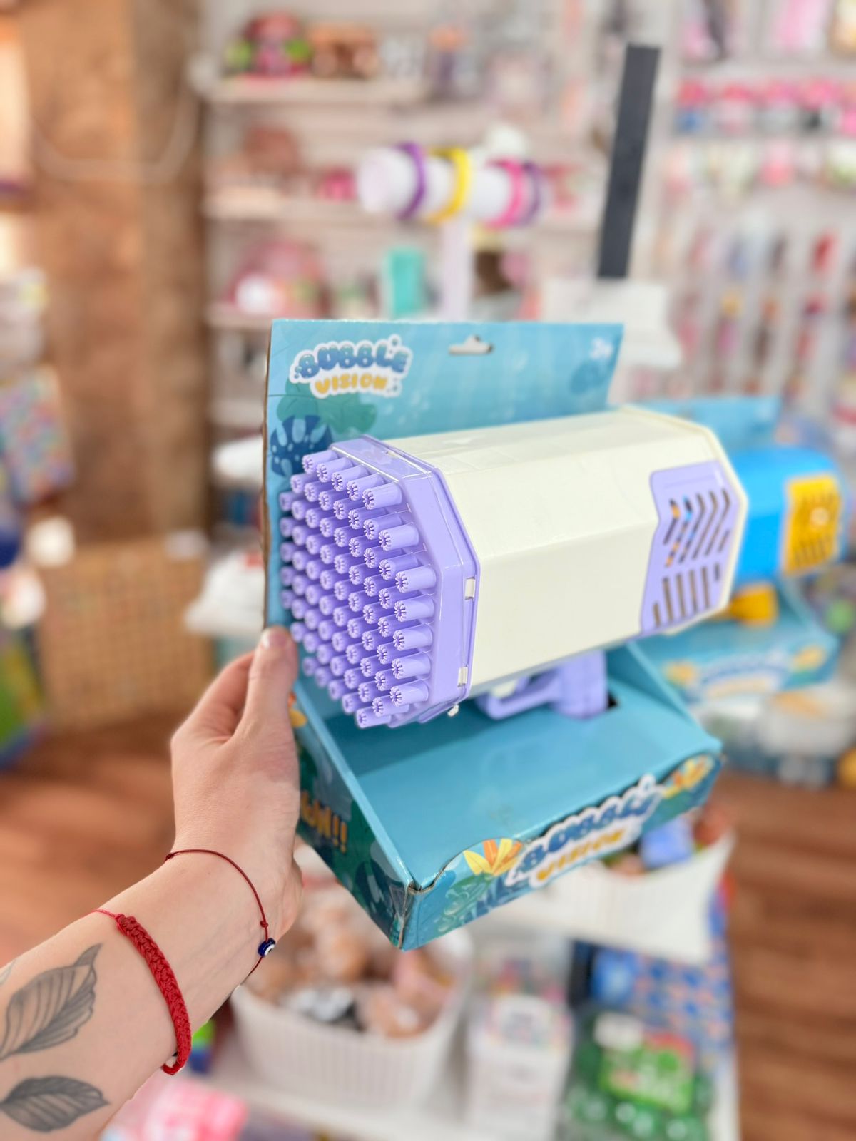 pistola burbujero grande