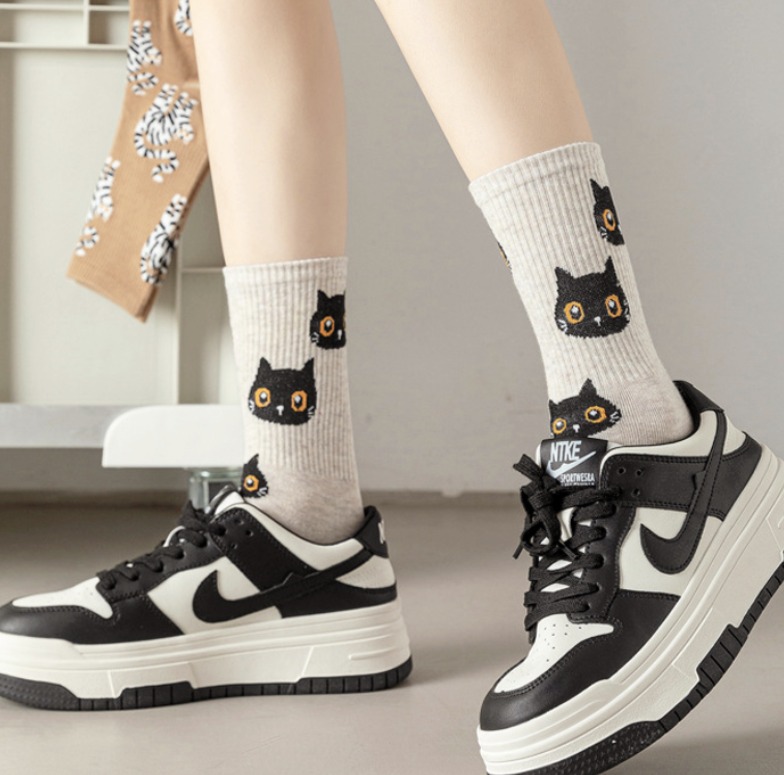 Medias Diseño Gatito