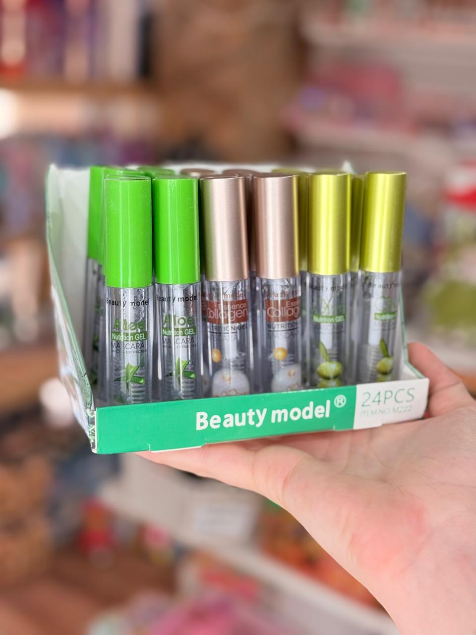 Mascara de pestañas transparente colágeno