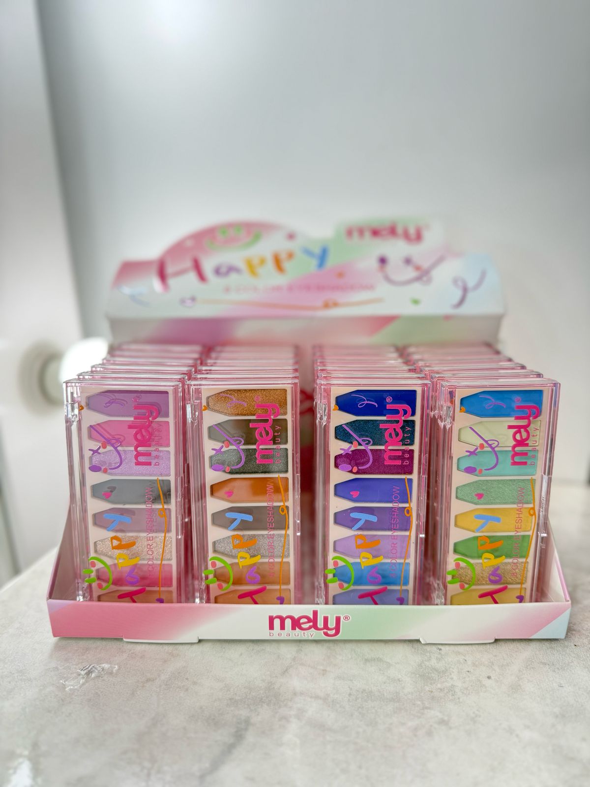 Paleta de sombras Mely 8 tonos