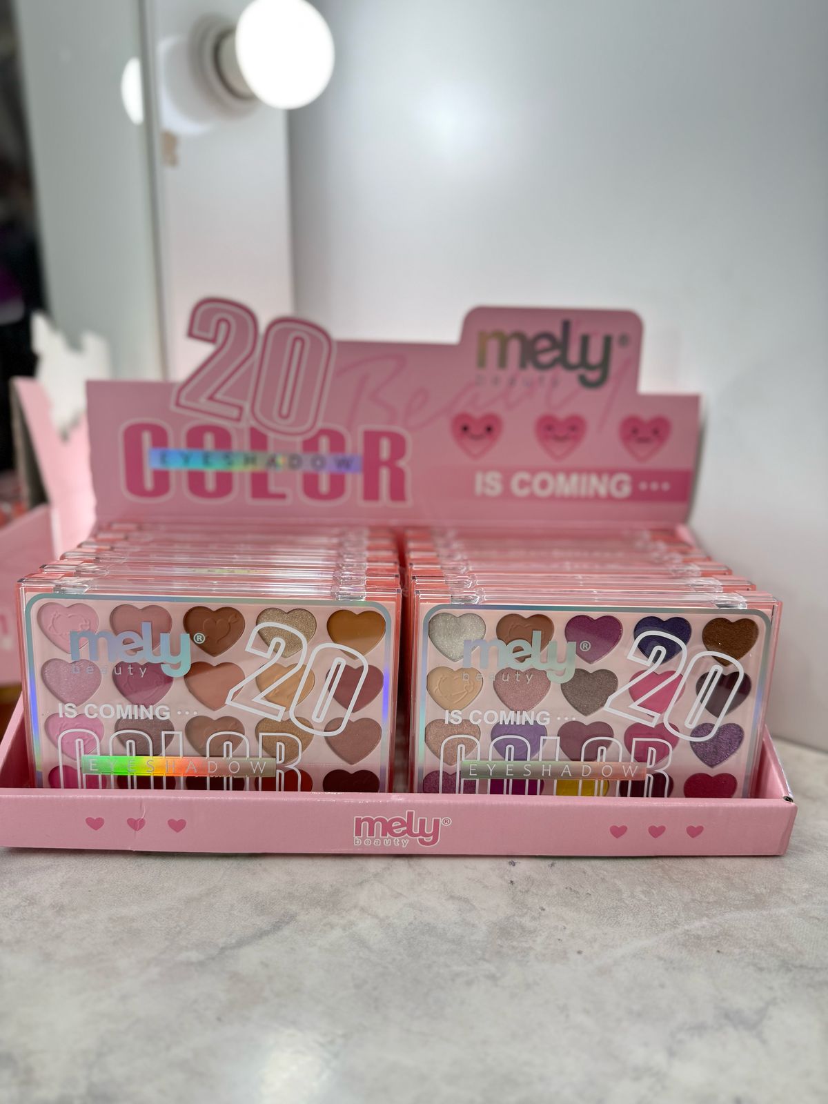 Paleta corazon 20 tonos