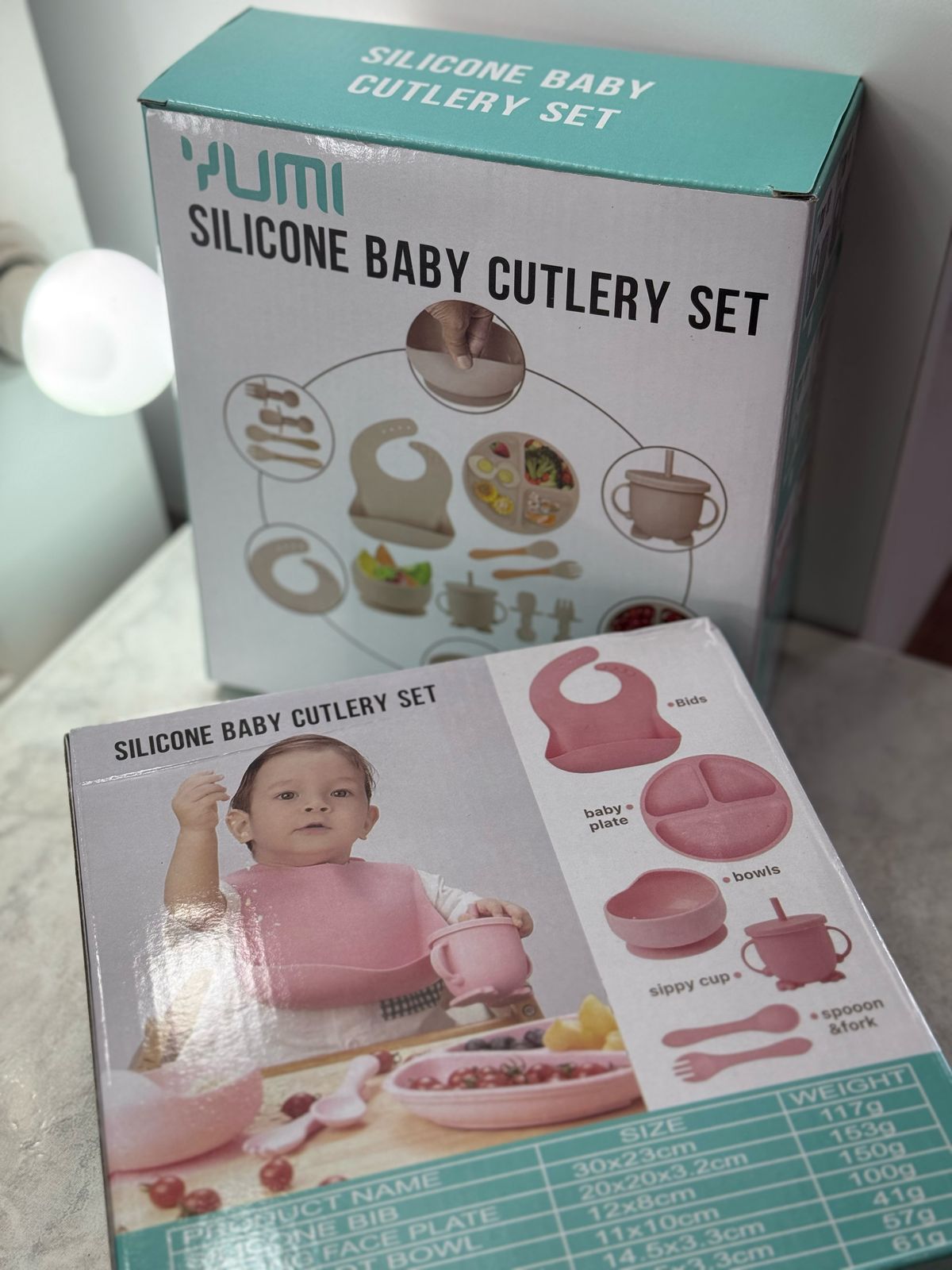 Súper set de alimentación para bebés