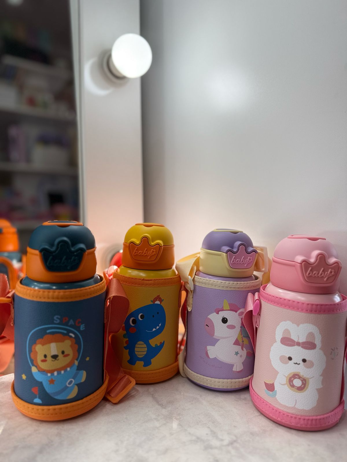 botella termica infantil x3 unidades