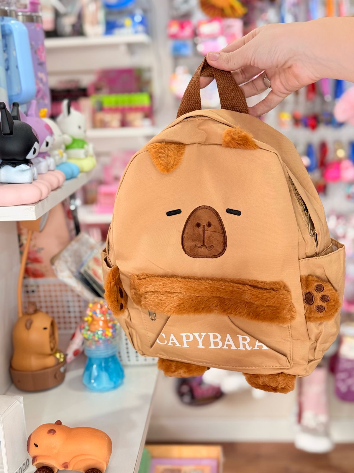 Mochila capibara