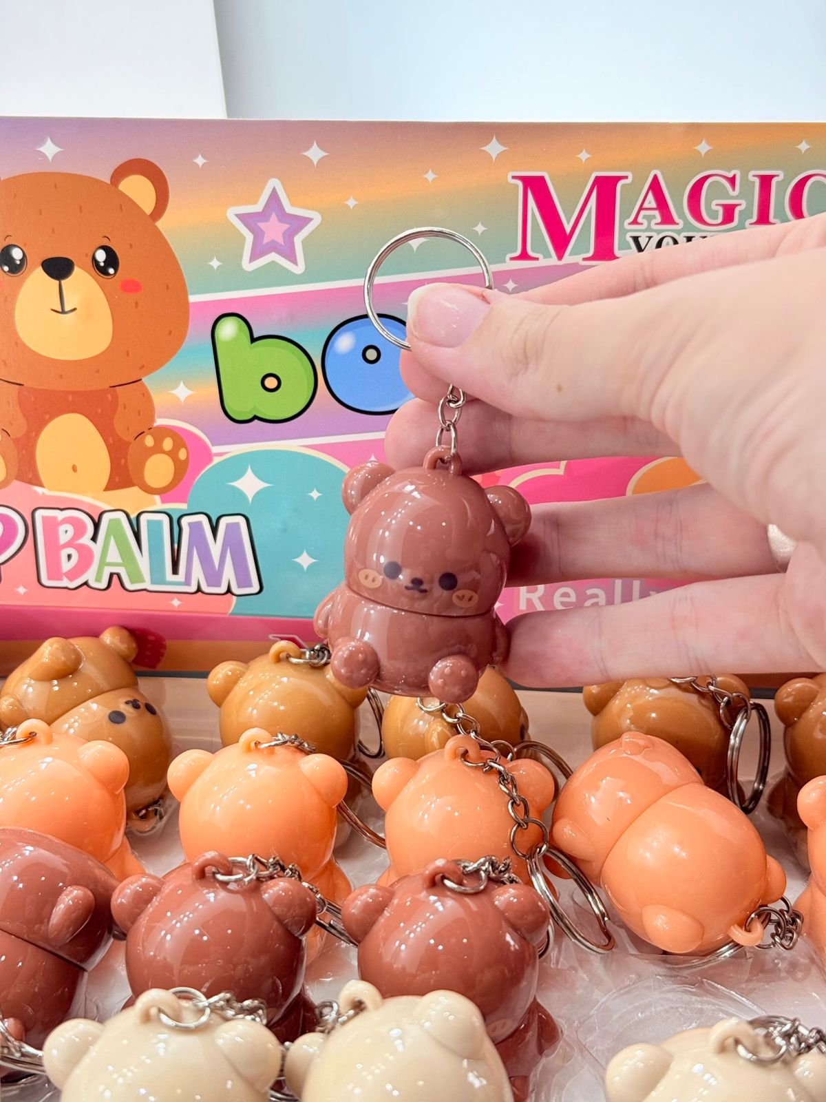 BALSAMO LABIAL OSITO LLAVERO