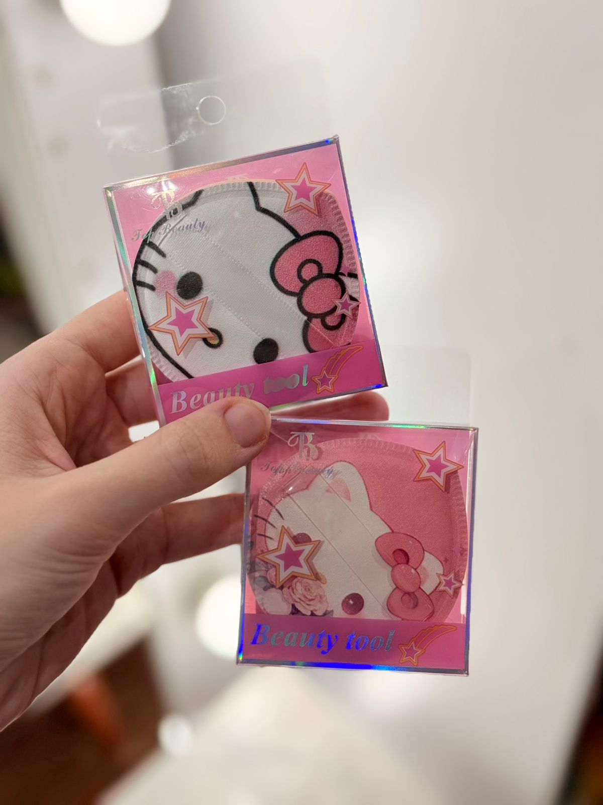 ESPONJA PARA MAQUILLAJES CON DIBUJO