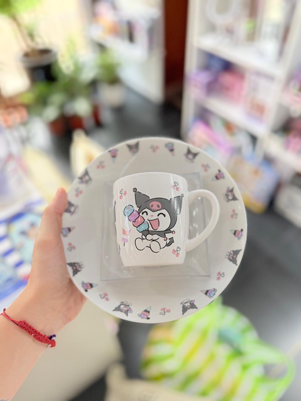 Set de Ceramica Kuromi