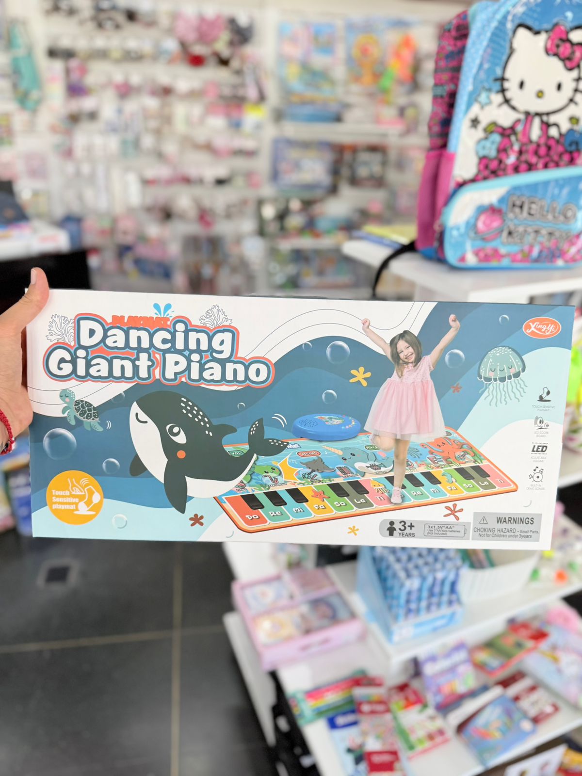 Piano gigante para bailar y jugar 1