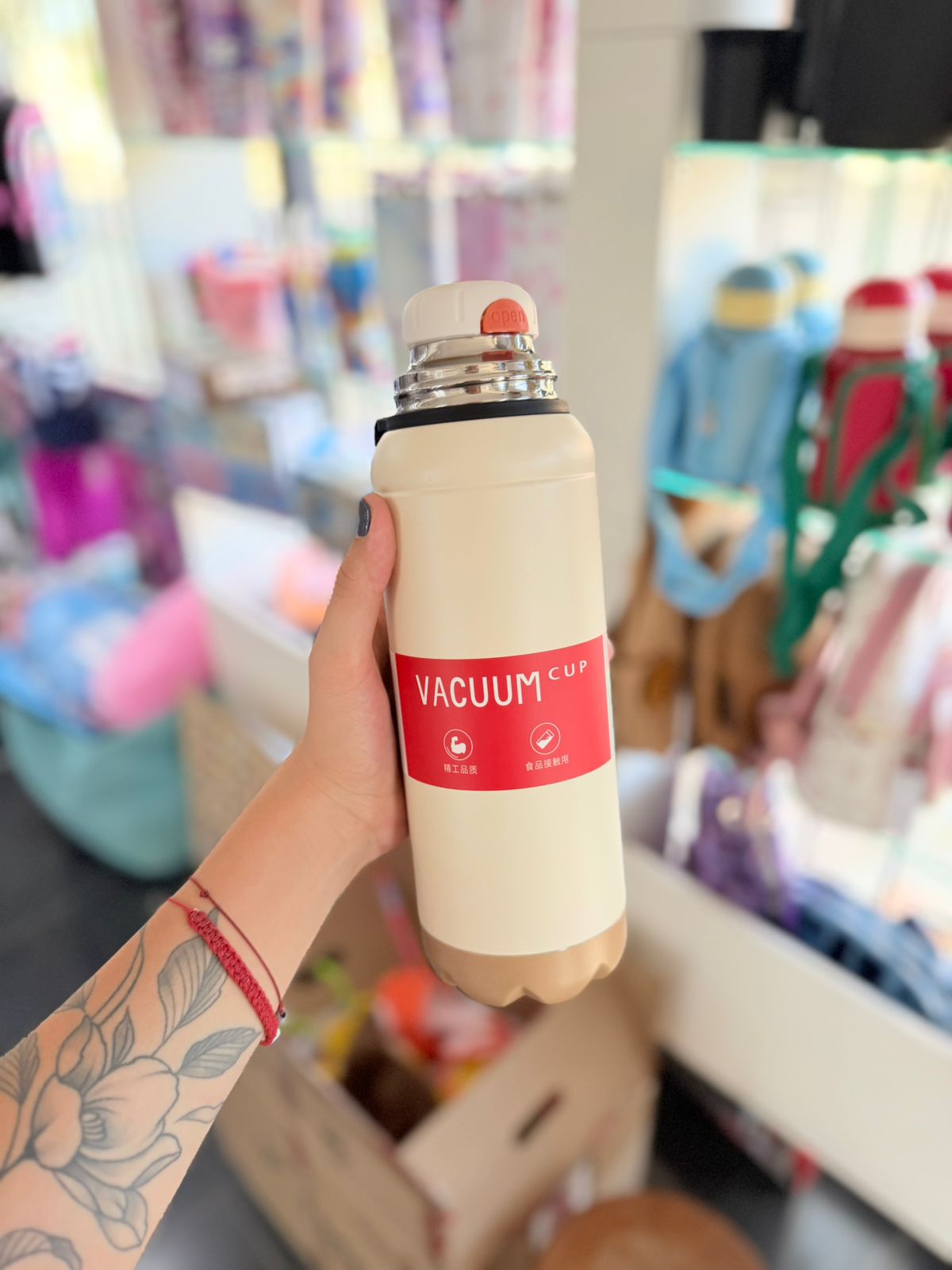 Botella térmica bicolor 1L 2