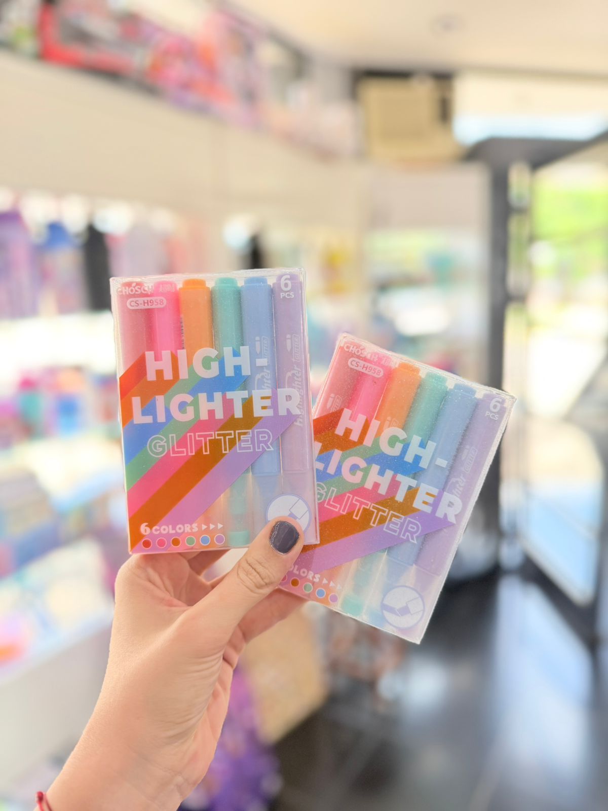 Marcadores con brillo 1