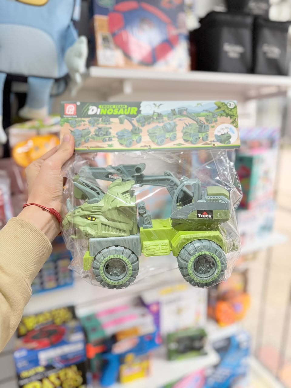 Camion Dino verde 1
