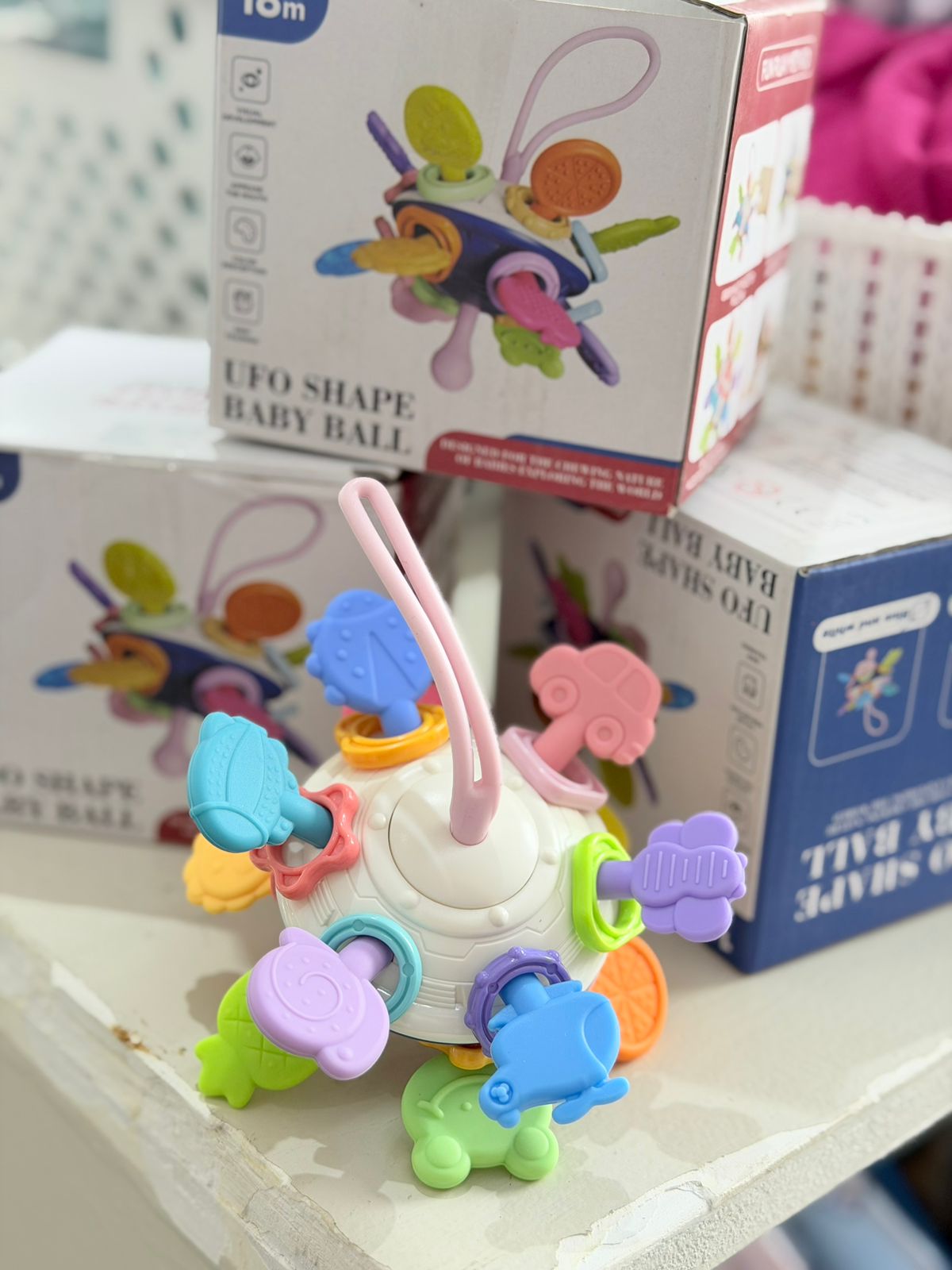 Juguete Sensorial de Goma