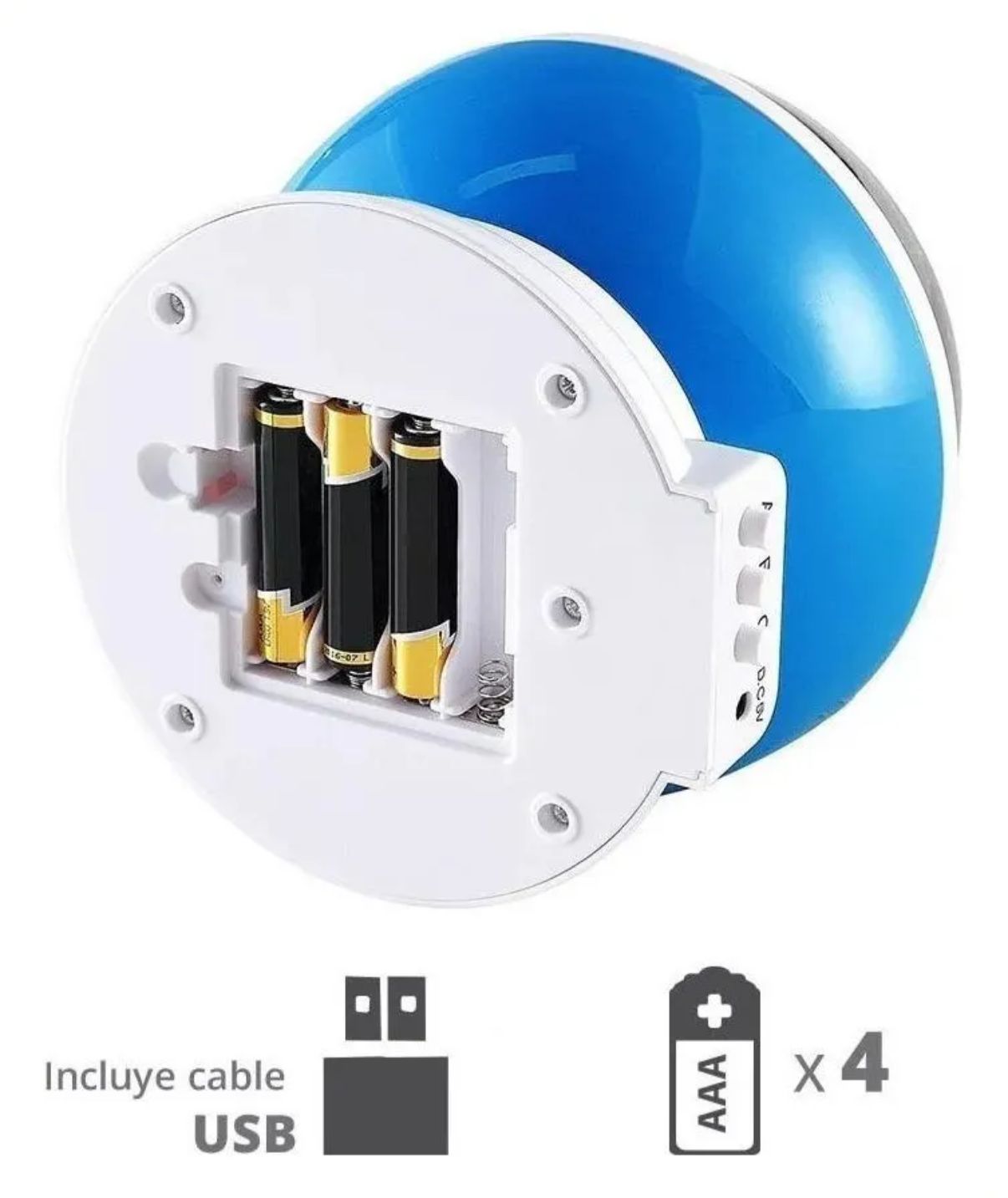 Lámpara Velador con Lunas