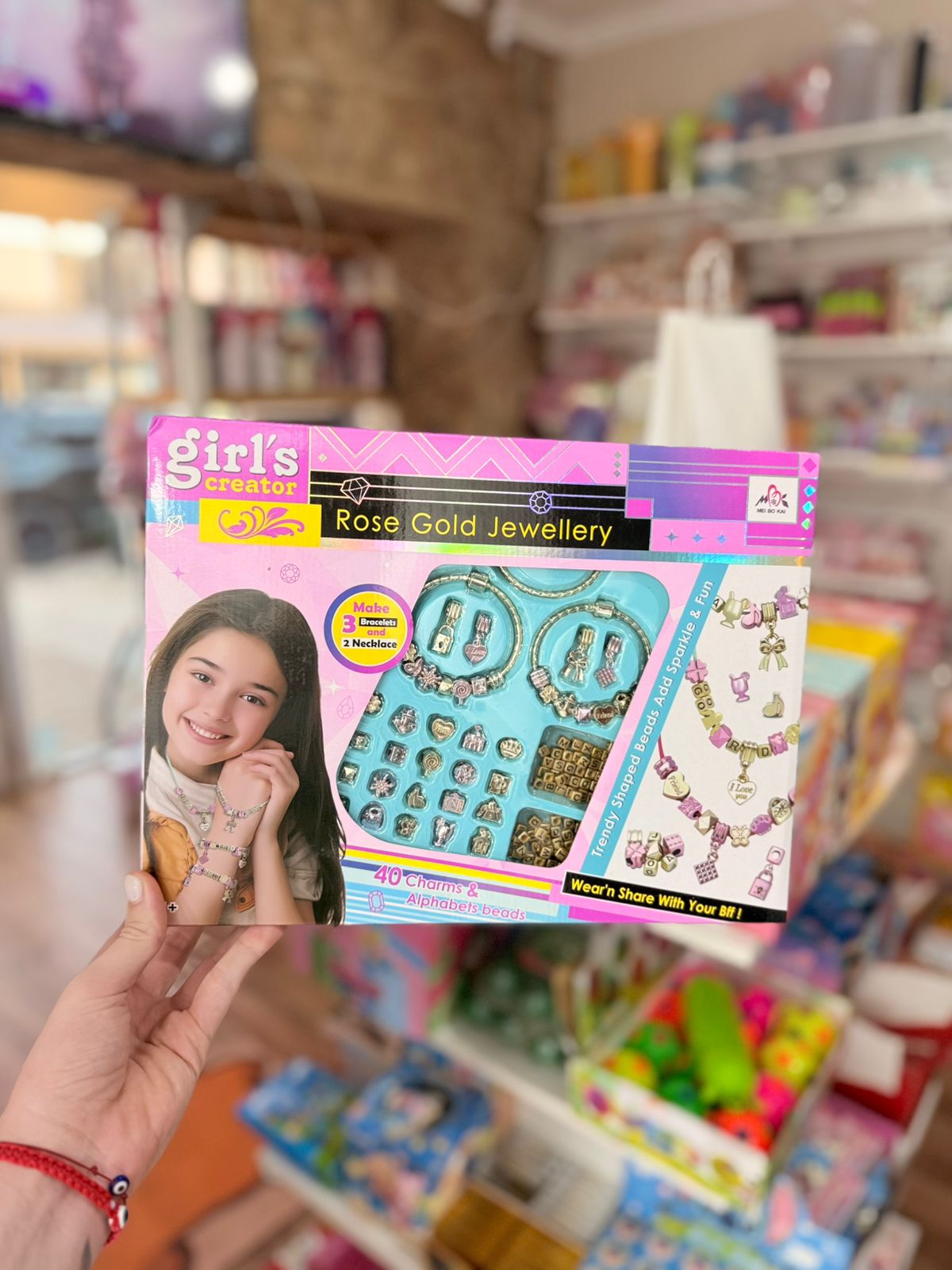 set de armar pulseras