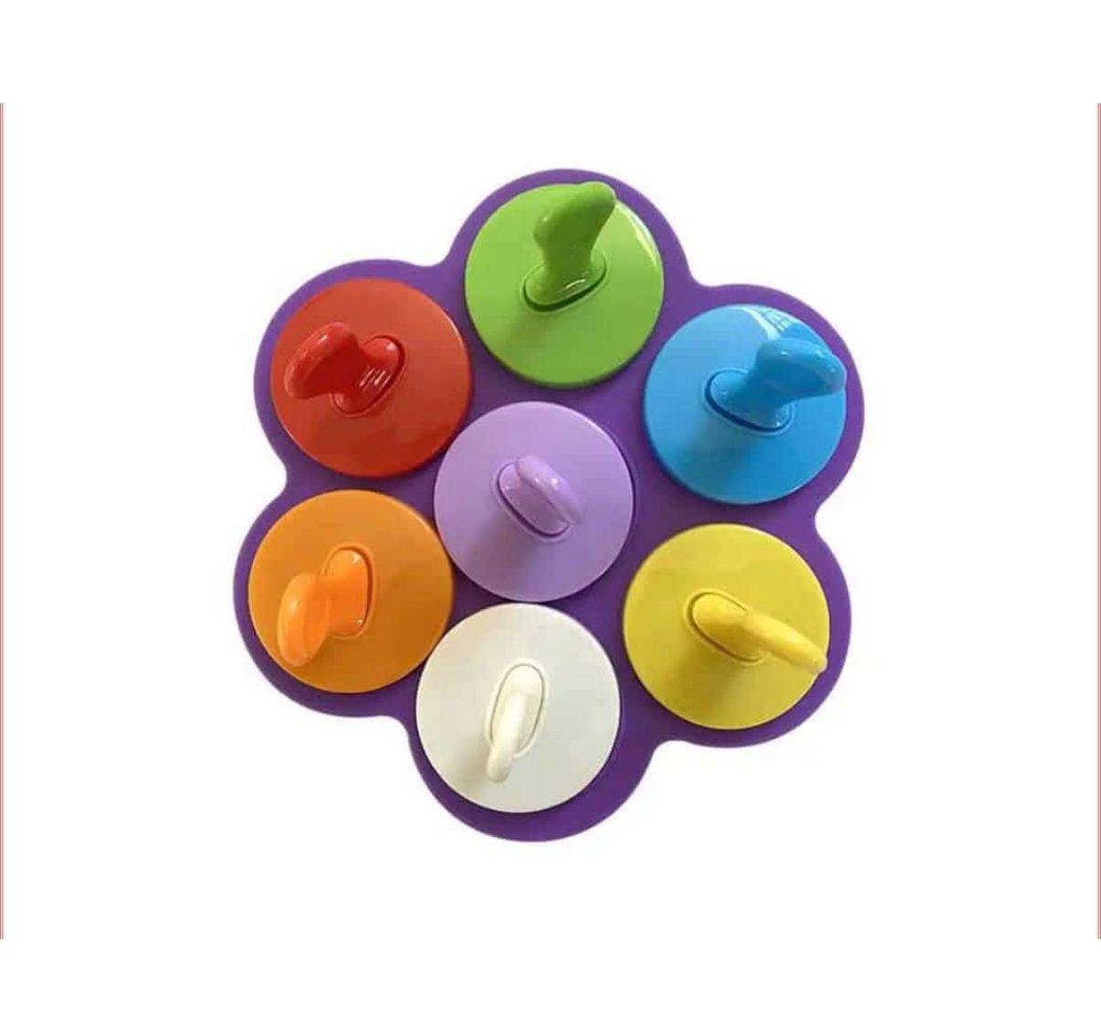 Molde de Silicona heladitos